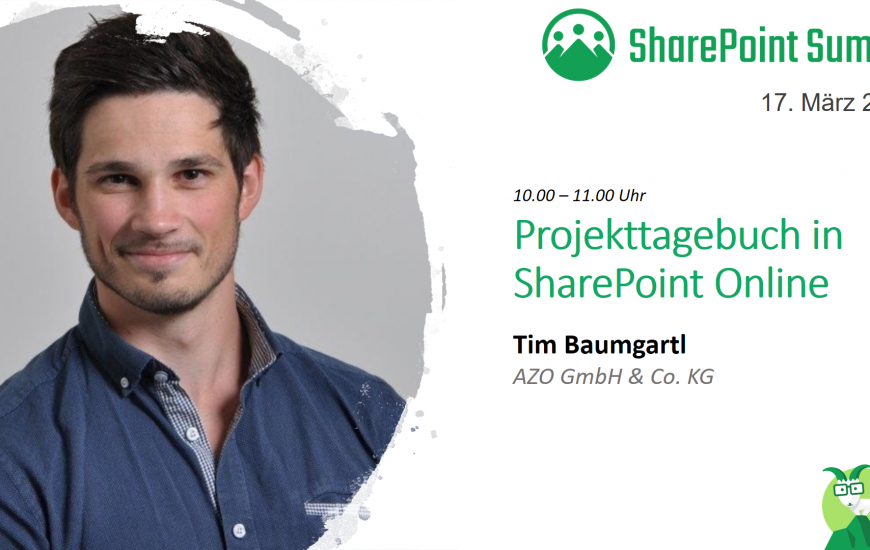 Projekttagebuch in SharePoint Online