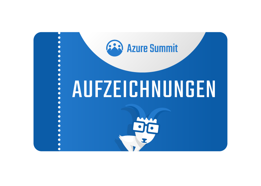 Ticket für Azure Summit Aufzeichnungen