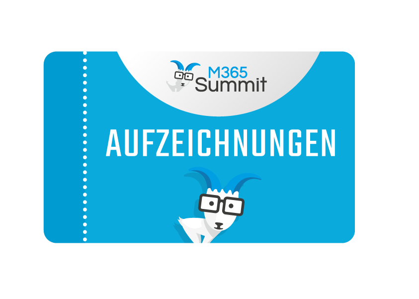 Ticket für M365 Summit Aufzeichnungen